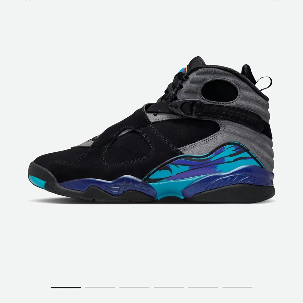 Air Jordan 8 Retro Aqua - Picture 7 of 9